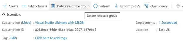 How to Delete Resources In Azure